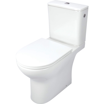 Miska WC kompakt bezkołnierzowa
